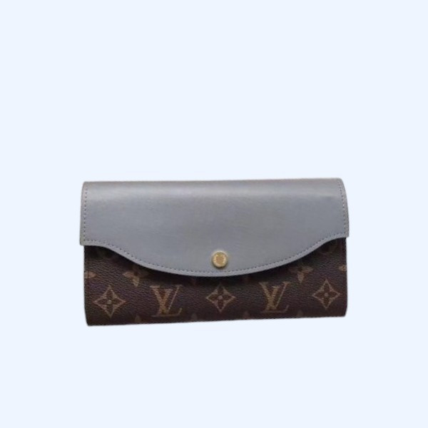 Louis Vuitton 2020 여성용 사라 롱월릿 그레이