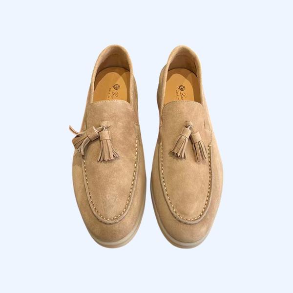 [Loro Piana] 로로피아나 스웨이드 태슬 로퍼