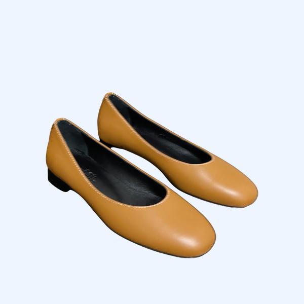 [ Hermes ] 에르메스 가죽 플랫슈즈