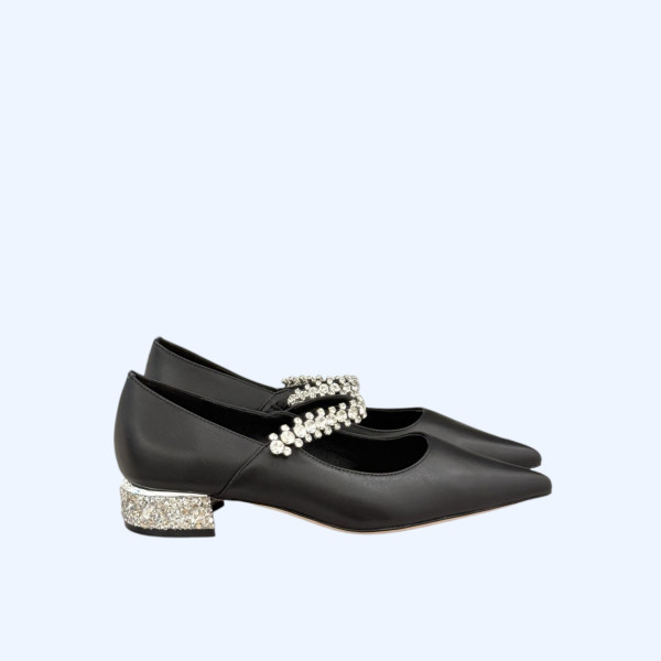 [ Jimmy Choo ] 지미추 BING PUMP 플랫슈즈