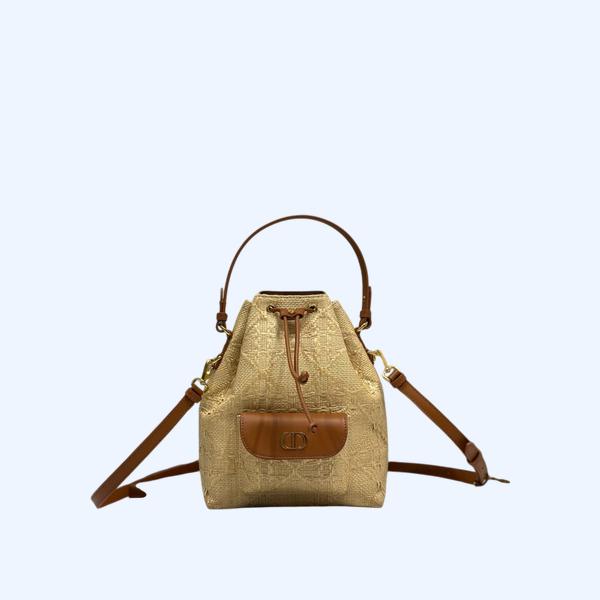 [ Dior ] 디올 Caro 스몰 버킷백