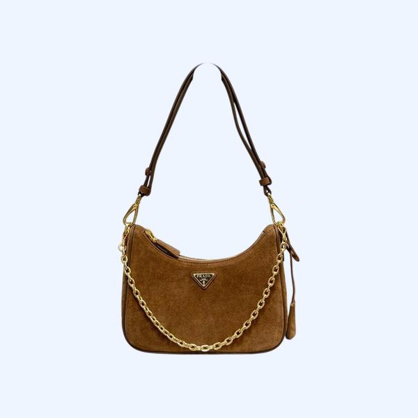 [ Prada ] 프라다 스웨이드 숄더백