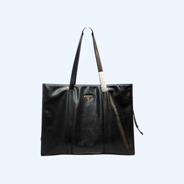 [ Prada ] 프라다 라지 가죽 토트백