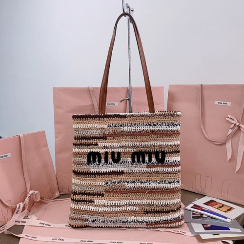 [ Miu Miu ] 미우미우 크로셰 토트백