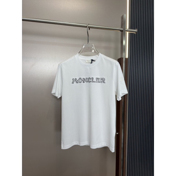 몽클레어 로고 반팔 티셔츠
